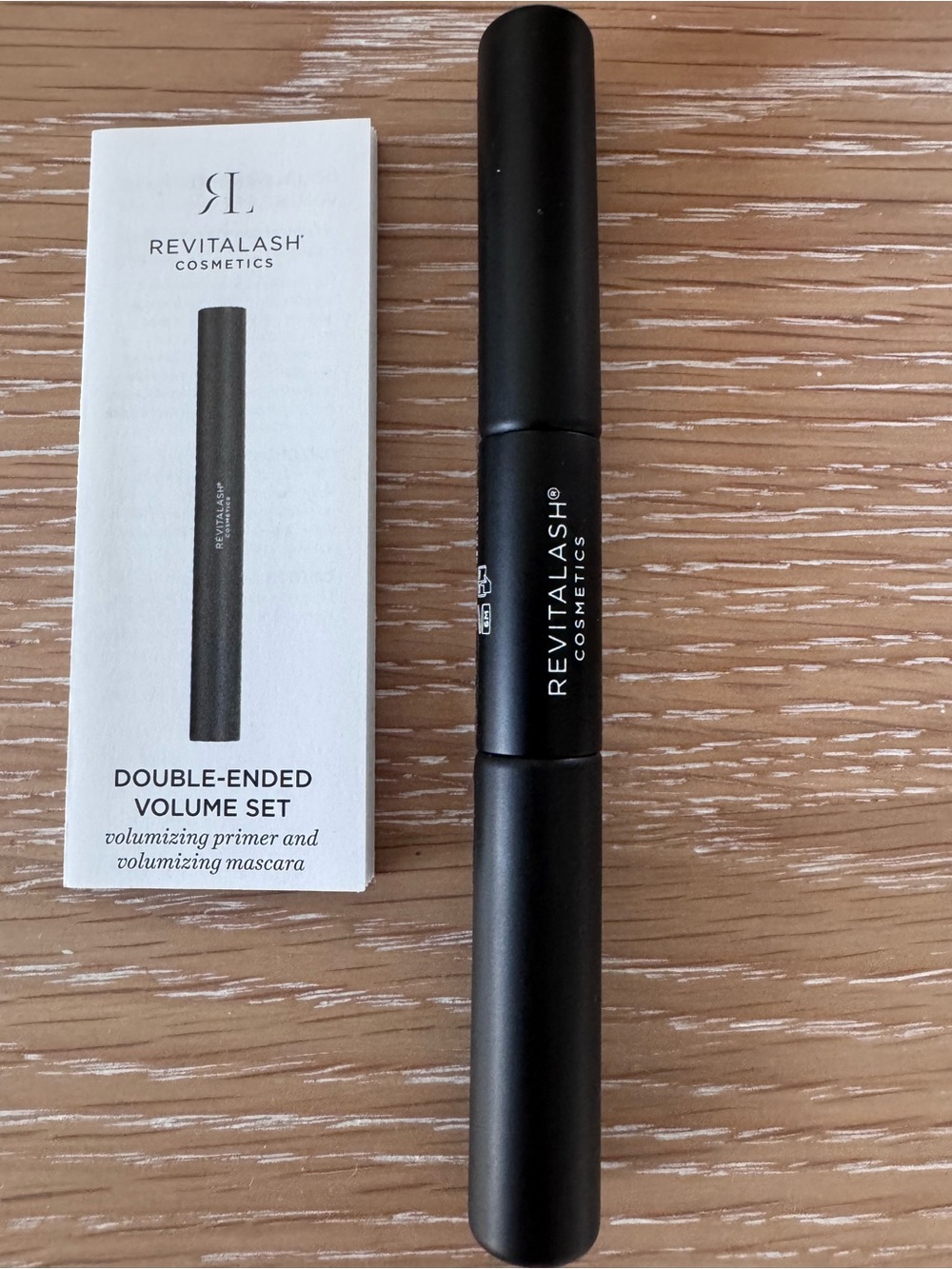 RevitaLash Double-Ended Volume Set Mascara & Primer — Black